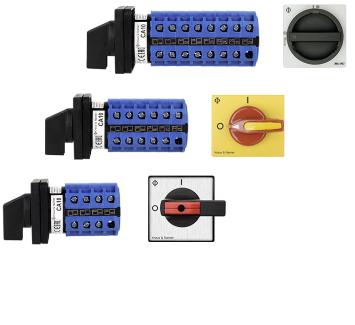 Customized Switch (develop a contact configuration, custom specialised, Kraus and Naimer, K&N)