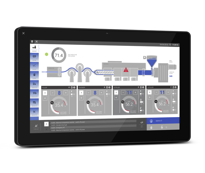 KN Controls, KN-C 715 Plug & Play, 15 inch HMI Touchpanel with WiFi