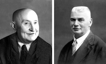 Lorenz Naimer (right), founder and financier, and his partner Franz Kraus