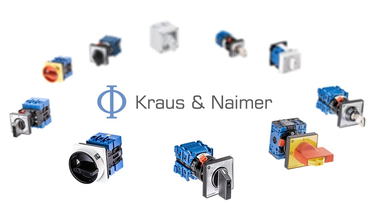 Kraus & naimer CA10 A202 600 E Interrupteur broches 60 ° 4 trou de fixation taxe Interrupteur 