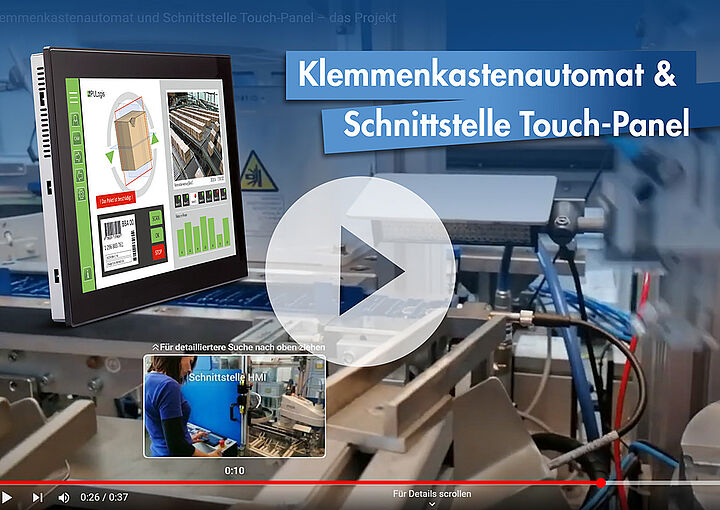 Kraus & Naimer – Hersteller Schaltgeräte, Produktion, Touch-Panel, Maschinenpanel, HMI