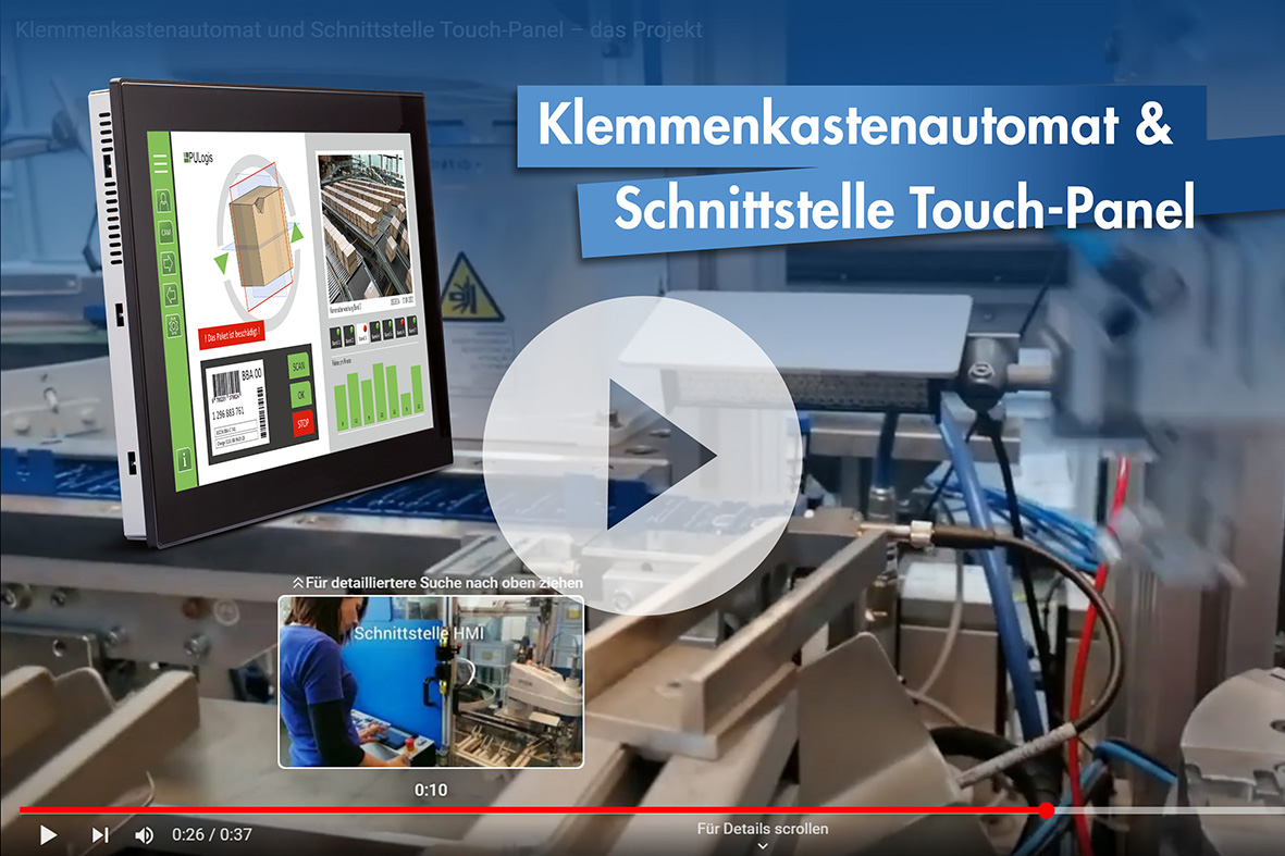 Kraus & Naimer – Hersteller Schaltgeräte, Produktion, Touch-Panel, Maschinenpanel, HMI