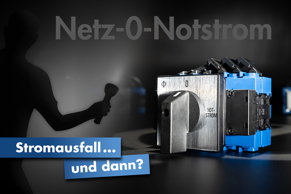 Kraus & Naimer Netz-0-Notstrom Umschalter; Stromausfall, Netzausfall