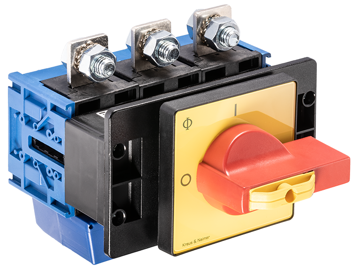 KG212 (mit Schraub-/Ringkabelschuhanschluss, Hauptschalter, KG-Serie, Kraus und Naimer, K&N)